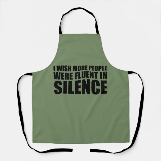 Grappig sarcastisch citaat volwassen humor sarcasm schort (Voorkant)