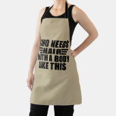 Grappig sarcastisch citaat volwassen humor sarcasm schort (Insitu)