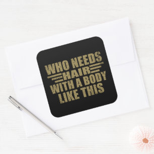 Grappig sarcastisch citaat volwassen humor sarcasm vierkante sticker