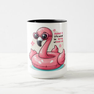 Grappig/Sarcastisch Dierlijk Gezegde/Flamingo Mok