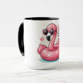 Grappig/Sarcastisch Dierlijk Gezegde/Flamingo Mok (Voorkant links)