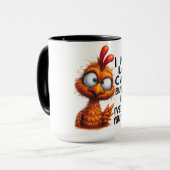 Grappig/Sarcastisch Dierlijk Gezegde/Kip Mok (Voorkant links)