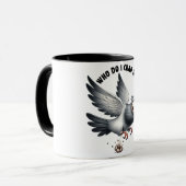 Grappig/Sarcastisch Dierlijk Gezegde/Uil Mok (Voorkant links)