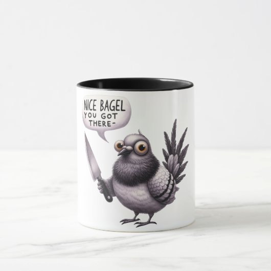 Grappig/Sarcastisch Dierlijk Gezegde/Vogel Mok (Midden)