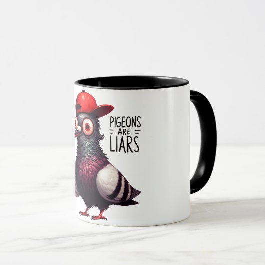 Grappig/Sarcastisch Dierlijk Gezegde/Vogel Mok (Voorkant rechts)