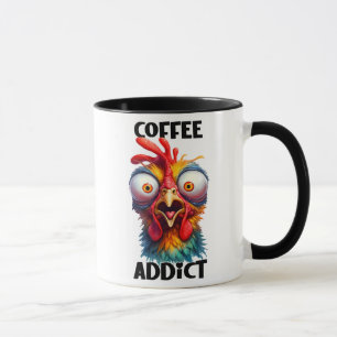 Grappig/Sarcastisch Dierlijke Gezegden/Kip/Koffie Mok