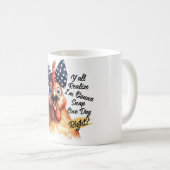 Grappig/Sarcastisch Dierlijke Gezegden/Kip Koffiemok (Voorkant rechts)