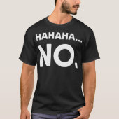 Grappig sarcastisch geen cadeau voor introvert ant t-shirt (Voorkant)