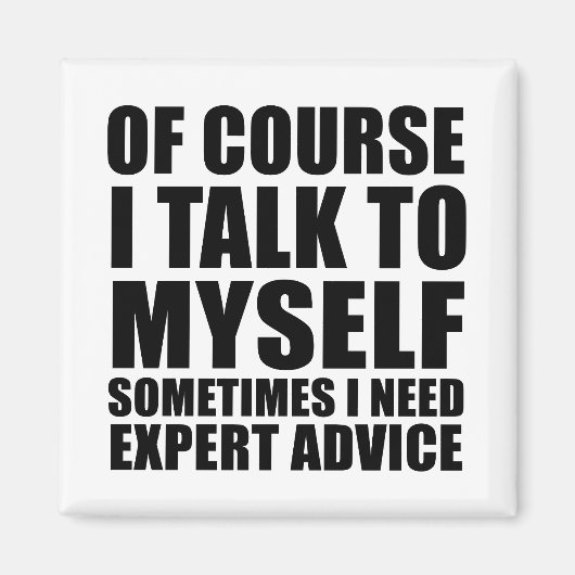 Grappig sarcastisch gezegde Volwassenenhumor sarca Magneet (Voorkant)