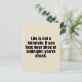 Grappig sarcastisch gezegden bekende citaten sarca briefkaart (Staand voorkant)