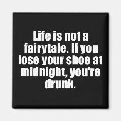 Grappig sarcastisch gezegden bekende citaten sarca magneet (Voorkant)