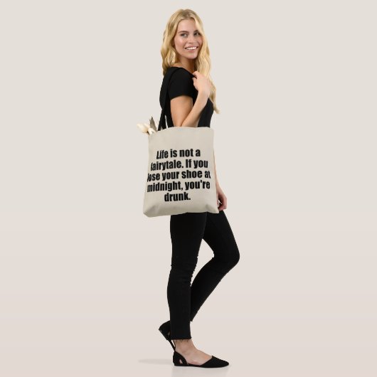 Grappig sarcastisch gezegden bekende citaten sarca tote bag (Op model)