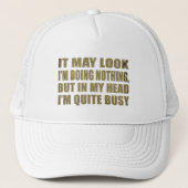 Grappig sarcastisch gezegden bekende citaten sarca trucker pet (Voorkant)