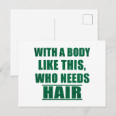 Grappig sarcastisch gezegden humor sarcasme feestdagenkaart (Voorkant / Achterkant)