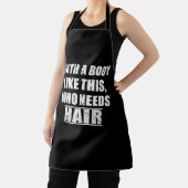 Grappig sarcastisch gezegden humor sarcasme schort (Insitu)