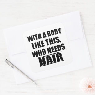 Grappig sarcastisch gezegden humor sarcasme vierkante sticker