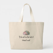 Grappig Sarcastisch Grappig Schaap Grote Tote Bag (Achterkant)