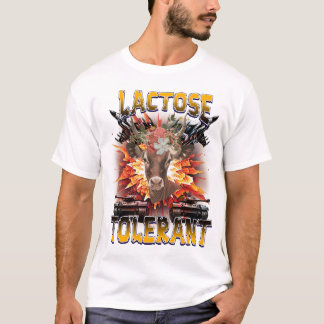 Grappig Sarcastisch Humor Quote idee, Lactose Tole T-shirt