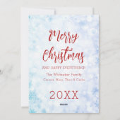 Grappig Sarcastisch Kinder Humor Familie Vrolijk K Feestdagenkaart (Achterkant)