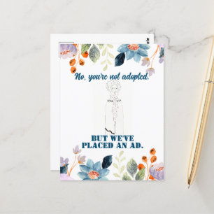  Grappig Sarcastisch Line Art Vrouw Briefkaart