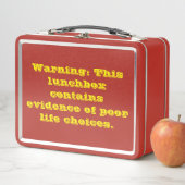 Grappig sarcastisch lunchbox citaat (In situ)