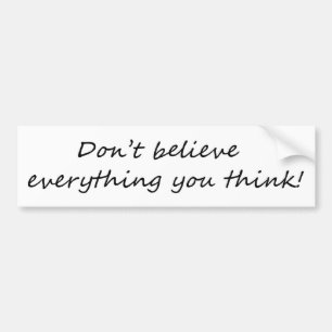 Grappig sarcastisch met bumperstickers, nieuwighed bumpersticker