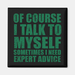 Grappig sarcastisch slogan humor sarcasme magneet