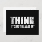 Grappig sarcastisch slogan volwassen humor sarcasm feestdagenkaart (Voorkant / Achterkant)