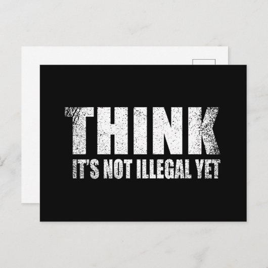 Grappig sarcastisch slogan volwassen humor sarcasm feestdagenkaart (Voorkant / Achterkant)