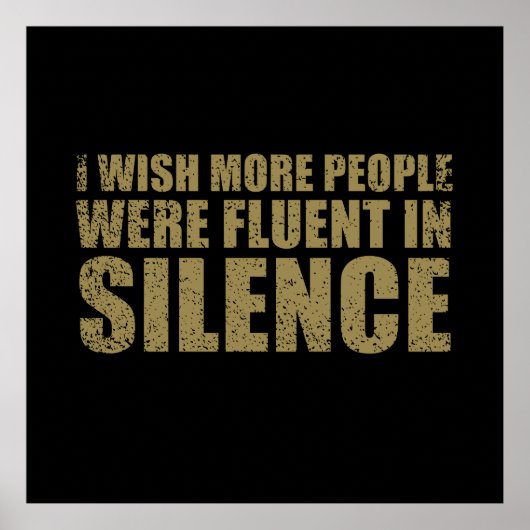 grappig sarcastisch slogan volwassen humor sarcasm poster (Voorkant)