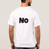 Grappig Sarcastisch T-Shirt (Achterkant)