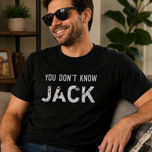 Grappig sarcastisch T-shirt met grafische print vo