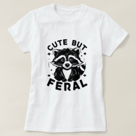  grappig sarcastisch wasbeer t-shirt