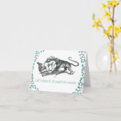 Grappig Sarcastisch Wordt Goed Slechter Als Opgege Kaart (Gele Bloem)