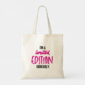 Grappig Sarcastisch Zelfliefde Citaat Tote Bag (Achterkant)