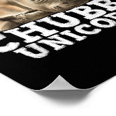 Grappig Save The Chubby Unicorns - Kunstzinnige Di Poster (Hoek)