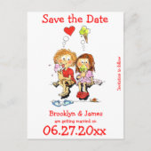 Grappig, Save the Dates Briefkaarten (Voorkant)