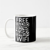 Grappig Scan Gratis Wifi Trump Dancing Prank QR Pr Koffiemok (Links)