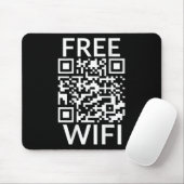 Grappig Scan Gratis Wifi Trump Dancing Prank QR Pr Muismat (Met muis)