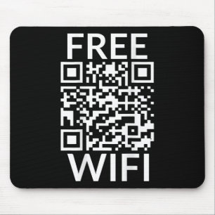 Grappig Scan Gratis Wifi Trump Dancing Prank QR Pr Muismat