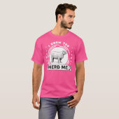Grappig schaap, ik weet dat je me schapenliefhebbe t-shirt (Voorkant volledig)