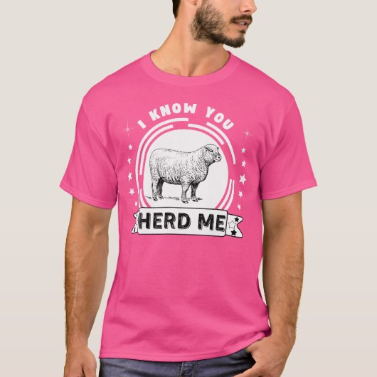 Grappig schaap, ik weet dat je me schapenliefhebbe t-shirt (Voorkant)