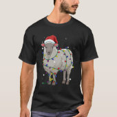Grappig Schaap Kerstmis Sinterklaas Cadeau T-shirt (Voorkant)