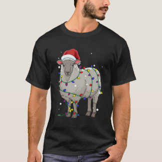 Grappig Schaap Kerstmis Sinterklaas Cadeau T-shirt