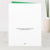 Grappig Schaap Ontwerp Cartoon Verjaardag Kaart (Achterkant)