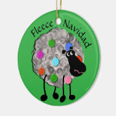 Grappig schaap ornament (Links)