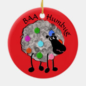 Grappig schaap ornament (Achterkant)