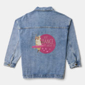 Grappig Schapenbericht - Dans er maar omheen 1 Denim Jacket (Achterkant)