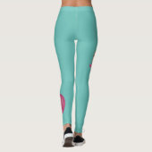 Grappig Schapenbericht - Dans Er Maar Omheen 1 Leggings (Achterkant)