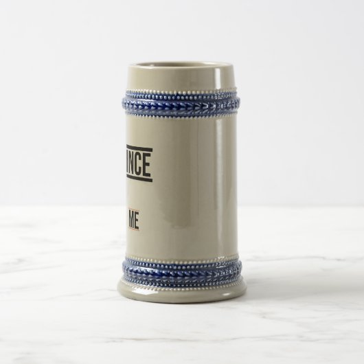 Grappig schattig cool trendy design bierpul (Center)